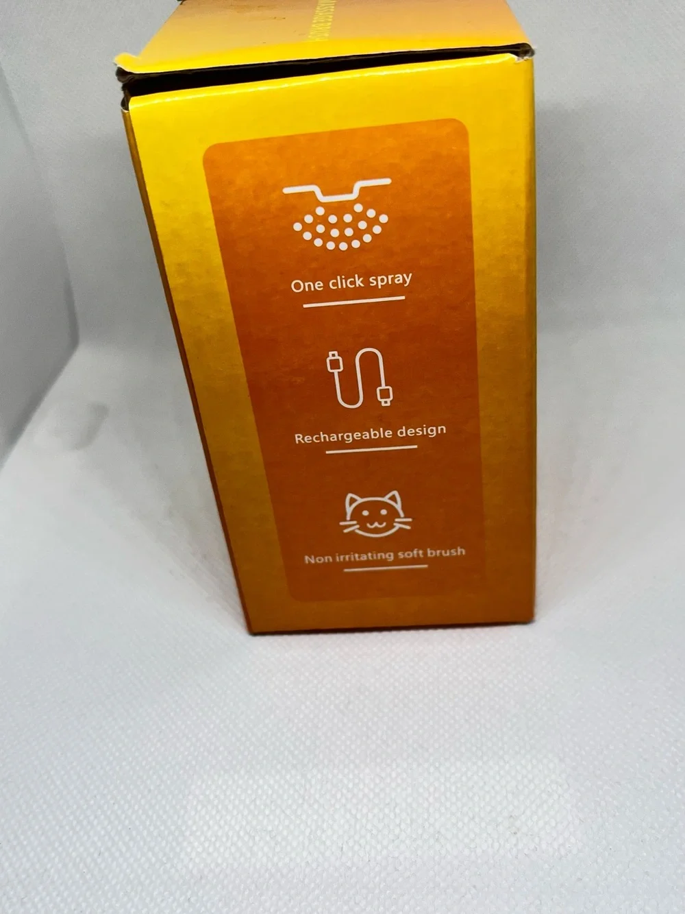 Dumpill 3-in-1 Rechargeable Electric Steam Mist Pet Grooming Spa Brush BNWT
